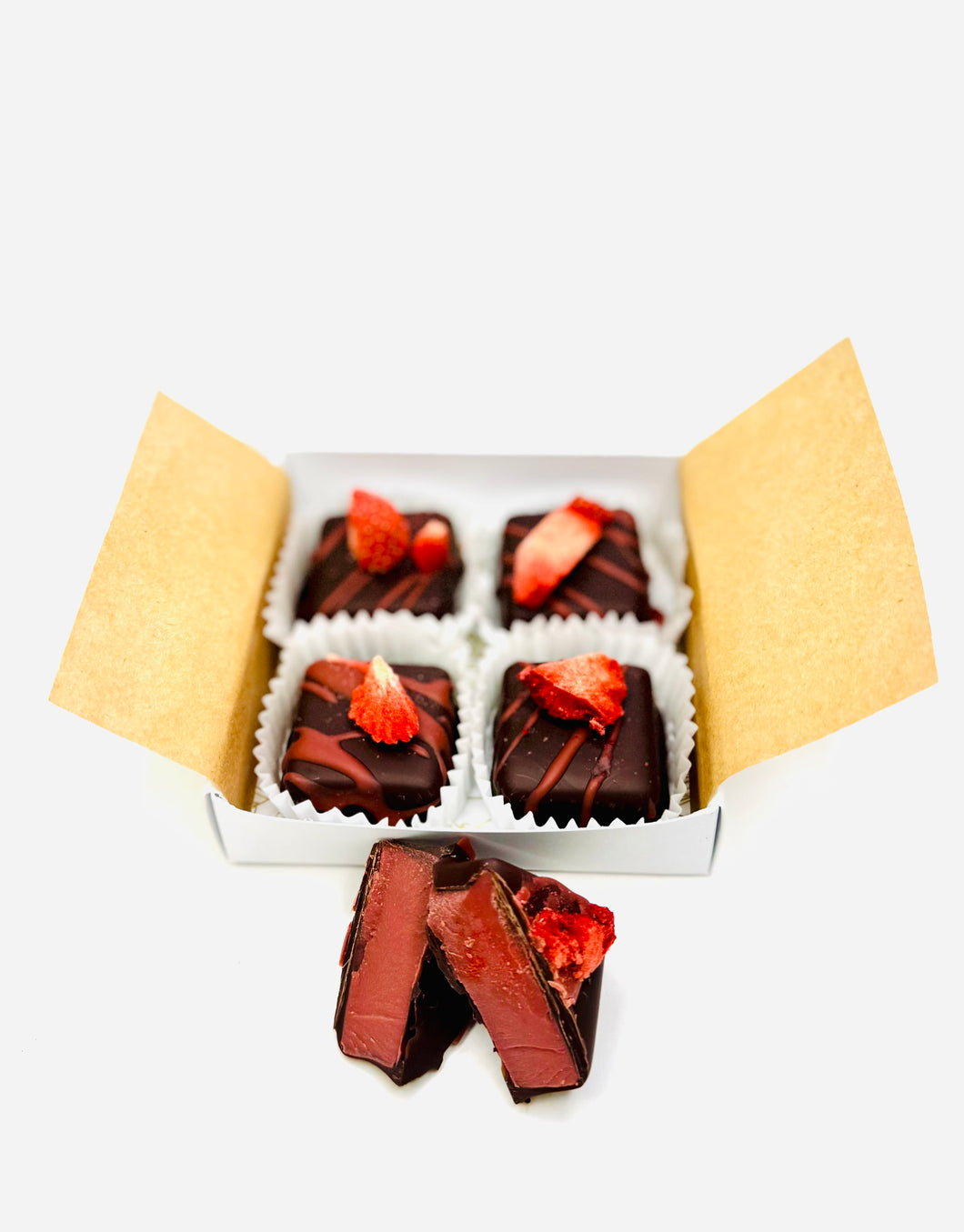 Chocolate Covered Strawberry Meltaways (4 pack)